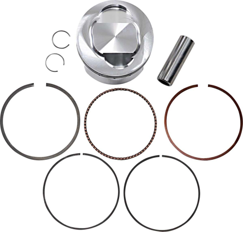 J.E. Pistons - J.E. Pistons Piston Kit - 85.00mm Oversize to 2.00mm, 10.5:1 Compression - 222085