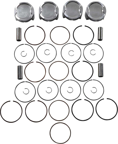 J.E. Pistons - J.E. Pistons FSR Piston - Standard 81.00mm, 8.7:1 Compression - 299834