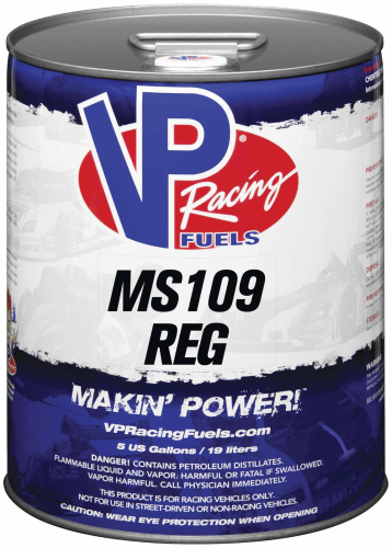 VP Racing Fuels - VP Racing Fuels Motorsport 109 (MS109) Reg Race Fuel - 5gal. - 2222