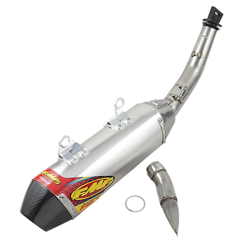 FMF Racing - FMF Racing Factory 4.1 RCT Slip-On - Aluminum Muffler - Carbon Fiber End Cap - 045632