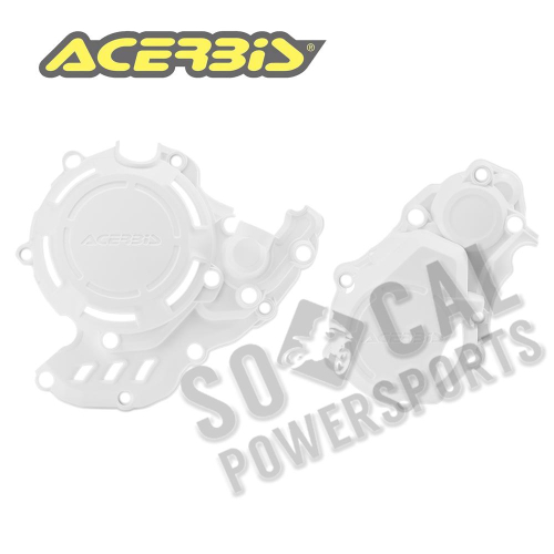 Acerbis - Acerbis X-Power Engine Cover - White - 2731970002