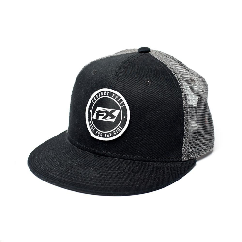 Factory Effex - Factory Effex Statement Snapback Cap - 22-86704 - Black/Gray - OSFM