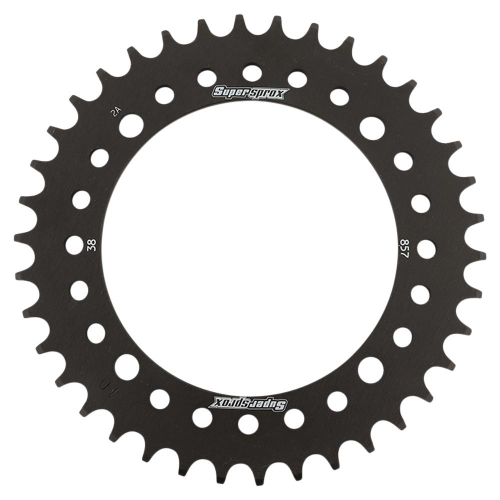 Supersprox - Supersprox Steel Rear Sprocket - 38T - RFE-857-38-BLK