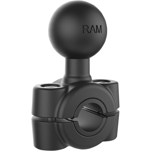 RAM Mounts - RAM Mounts Mini Rail Bases w/1in. Ball for 3/8in. to 5/8in. Diameter Rail - RAMB408-37-62U