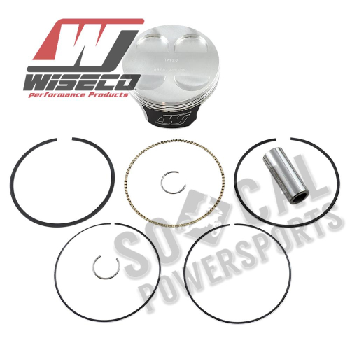 Wiseco - Wiseco Piston Kit - Standard Bore 102.92mm, 12:1 Compression - 40142M10300