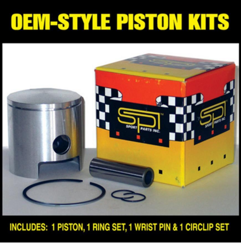 SPI - SPI OEM Style Piston Kit - Standard Bore 54.50mm - 09-745-02N