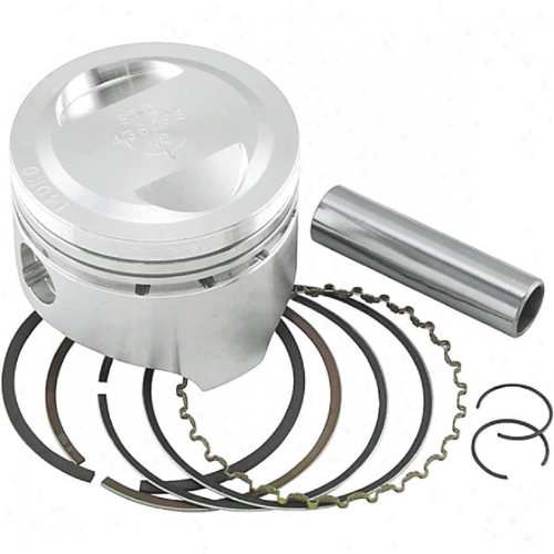 Wiseco - Wiseco Piston Kit - 1.00mm Oversize to 2.00mm Bore, 12.7:1 Compression - 4863M06800