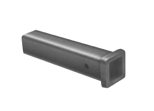 Buyers - Buyers Receiver Tube - 2in. x 6in. - 5/8in. Pin Hole - RT25806B (10)