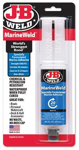 JB Weld - JB Weld Marine Weld - Syringe 25ml. - 50172