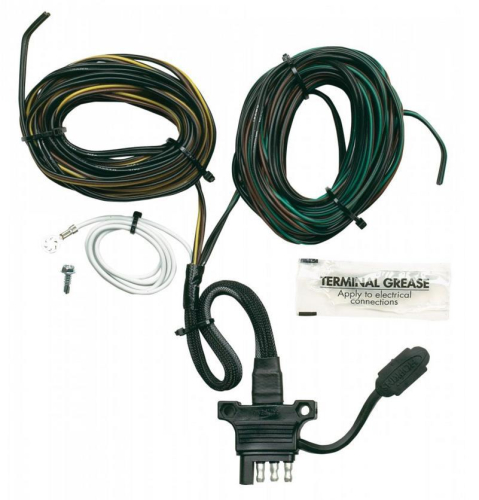 Hopkins Towing Solutions - Hopkins Towing Solutions Endurance 4-Wire Flat Y-Harness - 20ft. - 48240