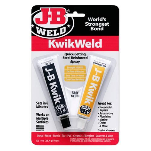 JB Weld - JB Weld Kwik Weld - 1oz. Tubes (2pk.) - 8276