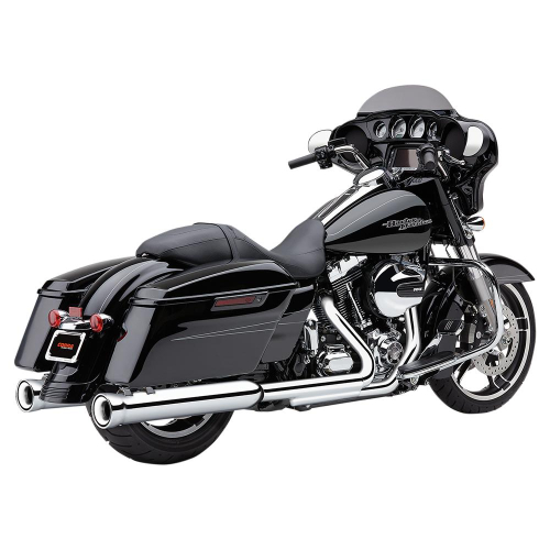 Cobra - Cobra Neighbor Haters Slip-On Mufflers - Chrome - 6107