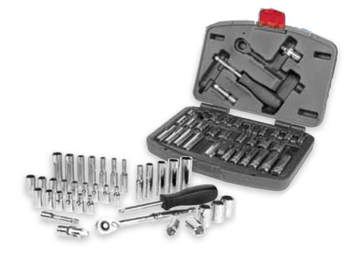 Performance Tools - Performance Tools 36 Piece 1/4in. Drive Mechanics Socket Set - W36905