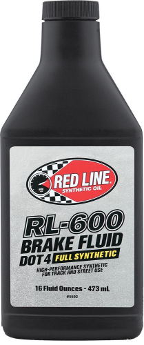 Red Line - Red Line Synthetic RL-600 DOT 4 Brake Fluid - 90402