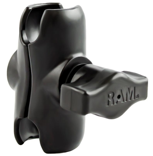 RAM Mounts - RAM Mounts RAM Short Double Socket Arm for 1in. Ball Bases - RAM-B-201-A