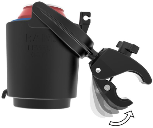 RAM Mounts - RAM Mounts RAM Tough Claw Mount with Cup Drink Holder - RAM-B-132-400U