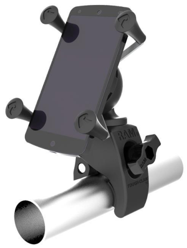 RAM Mounts - RAM Mounts RAM Tough-Claw Mount with Universal X-Grip Phone Holder - RAMHOL-UN7-400U