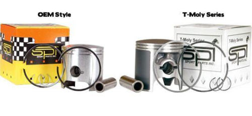 Sports Parts Inc - Sports Parts Inc OEM Style Piston Kit - 0.50mm Oversize to 65.50mm - 09-707-02