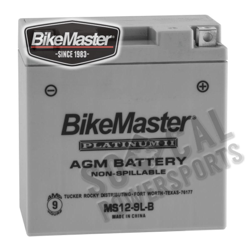 BikeMaster - BikeMaster AGM Platinum II Battery - 780768