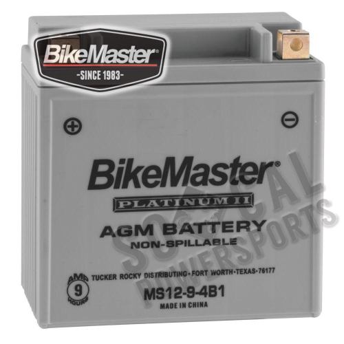 BikeMaster - BikeMaster AGM Platinum II Battery - 780743