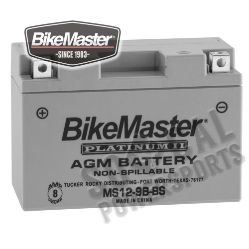 BikeMaster - BikeMaster AGM Platinum II Battery - 780744