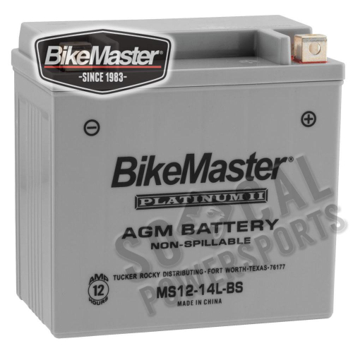 BikeMaster - BikeMaster AGM Platinum II Battery - 780756