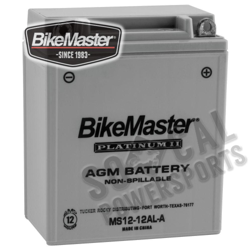 BikeMaster - BikeMaster AGM Platinum II Battery - 780760