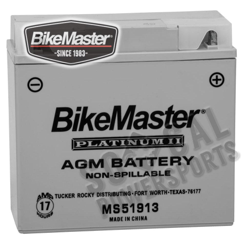 BikeMaster - BikeMaster AGM Platinum II Battery - 780754