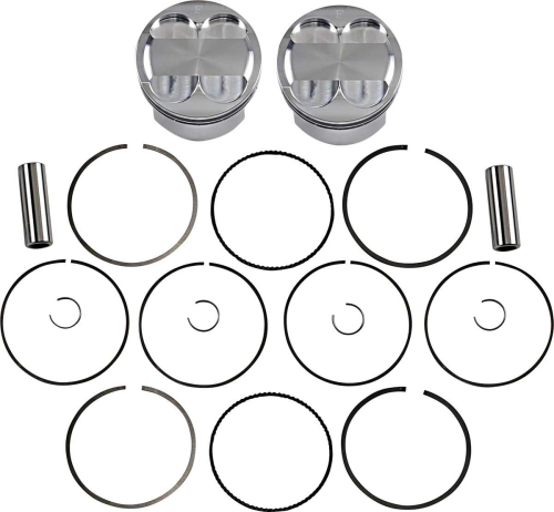 J.E. Pistons - J.E. Pistons Piston Kit (Big Bore) - 5.00mm Oversize to 90.00mm, 11.5:1 Compression - 274192