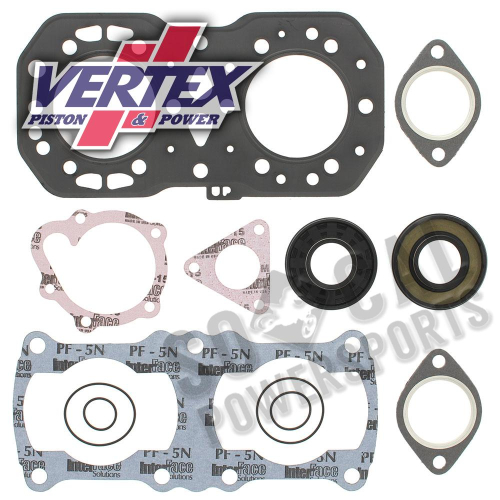 Vertex - Vertex Gasket Set with Oil Seal - 711228