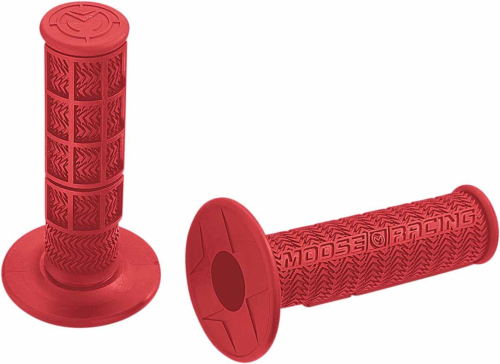 Moose Racing - Moose Racing MX Stealth Grips - Red - B01MXR