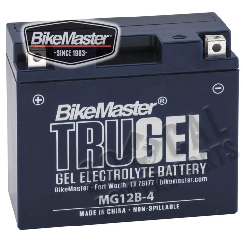 BikeMaster - BikeMaster TruGel Battery - 780507