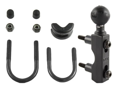 RAM Mounts - RAM Mounts RAM Alternative Mounting Bases - Handlebar Combo Kit (U-Bolt and Brake/Clutch Clamp) - RAM-B-309-7U