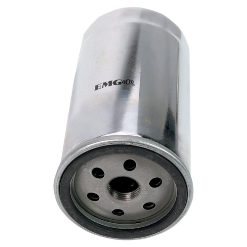 Emgo - Emgo Oil Filter - Chrome - 10-82420