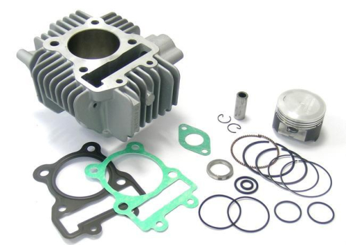 Athena - Athena Big Bore Cylinder Kit (130cc) - 2.50mm Oversize to 57.00mm, 11.3:1 Compression - P400250100005