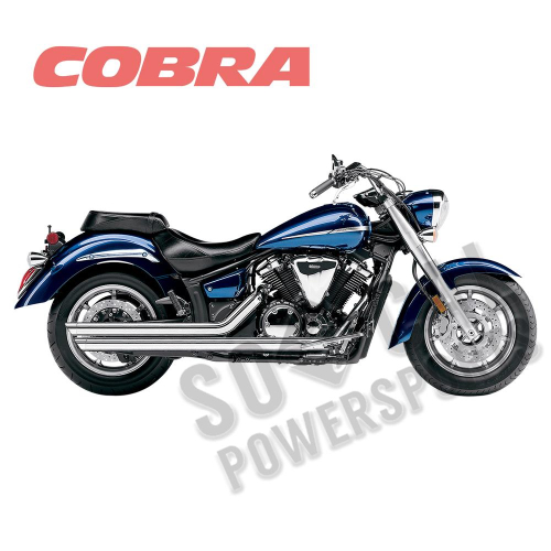 Cobra - Cobra Speedster Slashdown Exhaust with Powerport - 2825