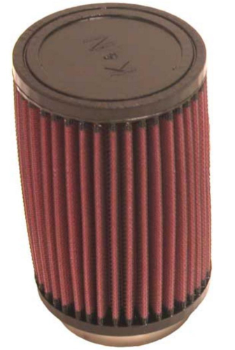 K&N Engineering - K&N Engineering Universal Round Straight Air Filter - Rubber End Cap - RU-1620