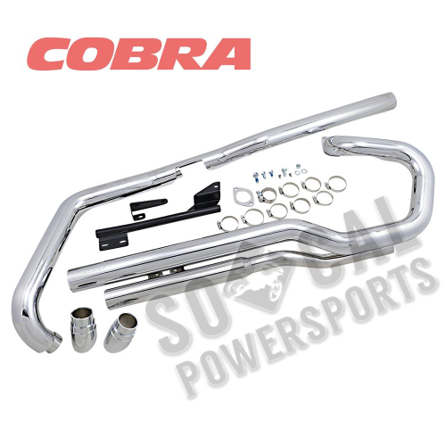 Cobra - Cobra Speedster Slashdown Exhaust with Powerport - 1826