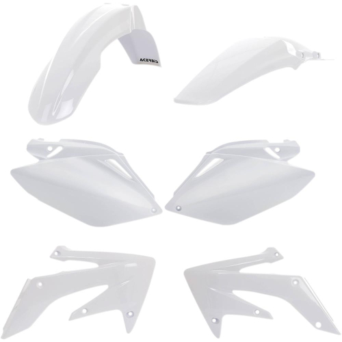 Acerbis - Acerbis Plastic Kit - White - 2041040002