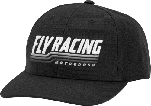 Fly Racing - Fly Racing Fly Nostalgia Hat - 351-0126 - Black - OSFM