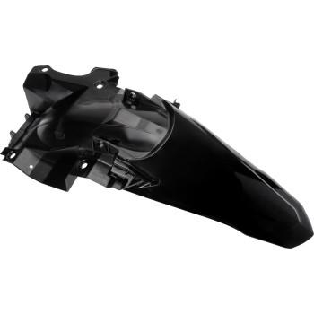 UFO Plastics - UFO Plastics MX Rear Fender - Black - YA04890-001