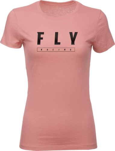 Fly Racing - Fly Racing Fly Logo Womens T-Shirt - 356-04682X - Mauve - 2XL