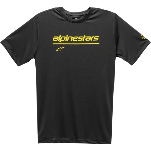 Alpinestars - Alpinestars Tech Line Up Performance T-Shirt - 1211-73800-10-S - Black - Small