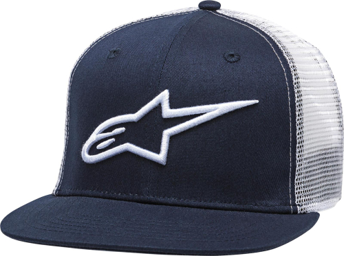 Alpinestars - Alpinestars Corp Trucker Hat - 1025-81003-7020 - Navy/White - OSFA