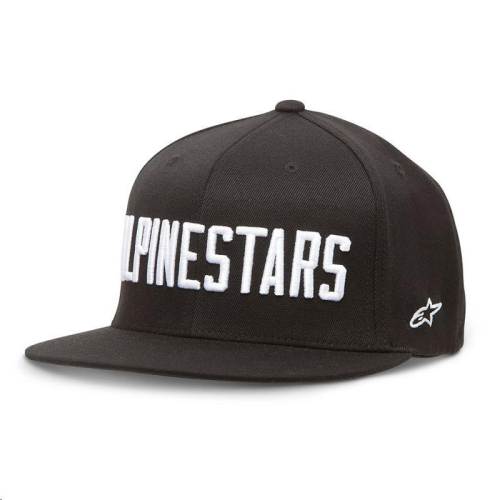 Alpinestars - Alpinestars Word Hat - 1038-81016-1020-L/XL - Black/White - Lg-XL