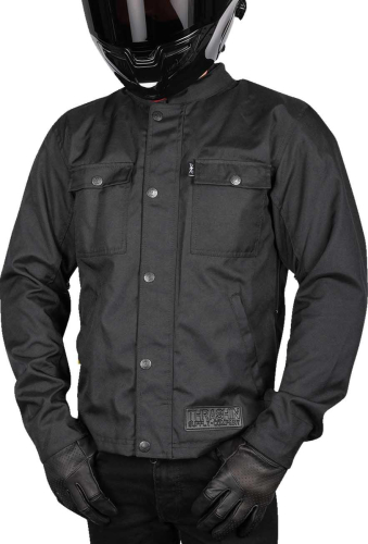 Thrashin Supply Company - Thrashin Supply Company Atlas Riding Jacket - TMJ-09-13 - Black - 3XL