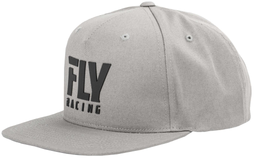 Fly Racing - Fly Racing Fly Logo Youth Hat - 351-0867Y - Heather Gray - OSFA