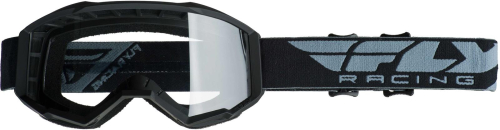 Fly Racing - Fly Racing Focus Youth Goggles - 37-5124 - Black / Clear Lens - OSFM