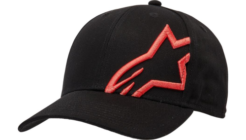 Alpinestars - Alpinestars Corp Snap 2 Hat - 1211810091523OS - Black/Red - OSFM