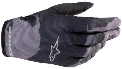 Alpinestars - Alpinestars Radar Gloves - 3561823-9080-2X - Iron/Camo - 2XL